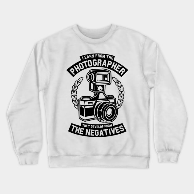 Photographer Crewneck Sweatshirt by CRD Branding